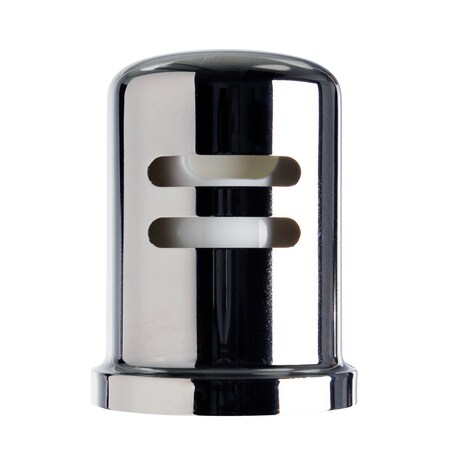 Westbrass Skirted Brass Air Gap Cap Only in Polished Nickel D201-1-05